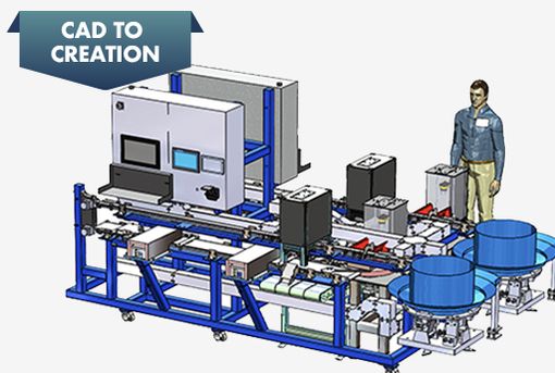 High-Speed Machine Vision CAD Drawing