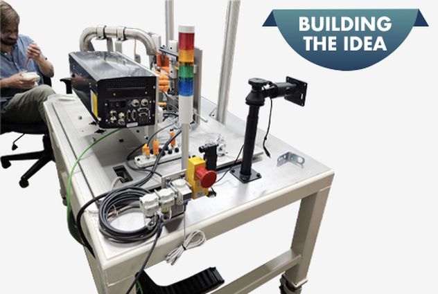 Automated Laser Part Marker With Pallet Loader